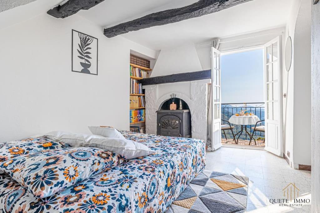 Villa Havre De Paix Et Vue Exceptionnelle Proche Monaco Peille Exterior foto